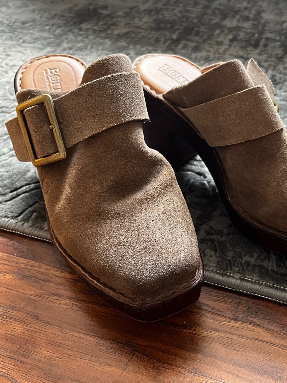 Leather Clogs